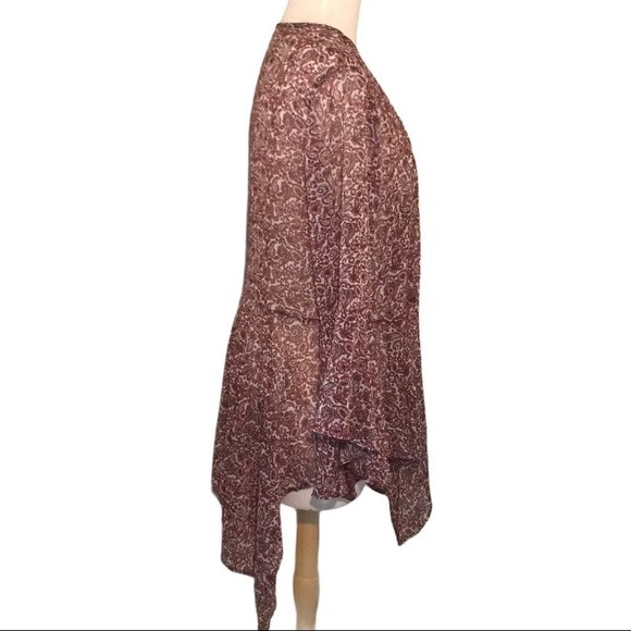 Flowy Hollister Cover-up, Kimono, Duster, Cardigan - Picture 4 of 6